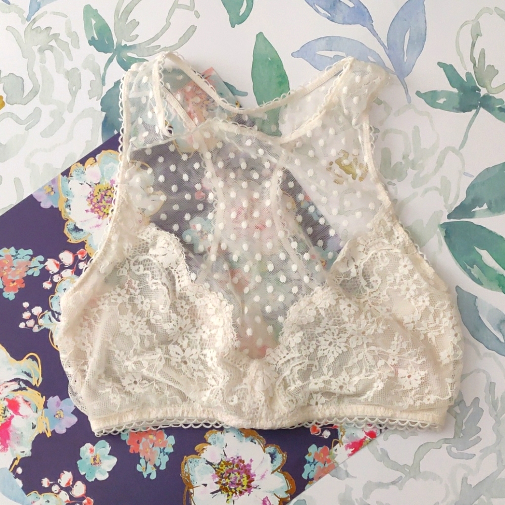 Victorias Secret Dream Angels Mesh Bralette XS